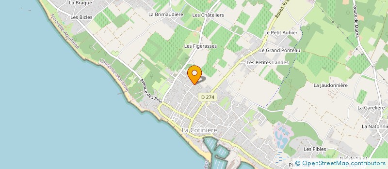 localisation de l'entreprise SPACEPEPS à SAINT-PIERRE-D'OLERON