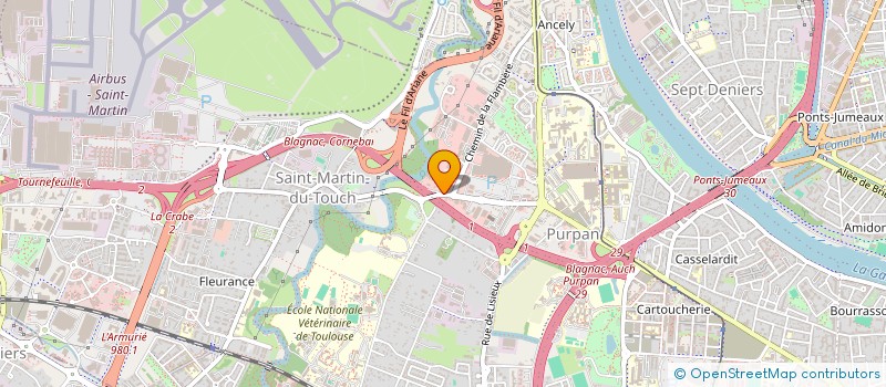 localisation de l'entreprise SPACER à TOULOUSE