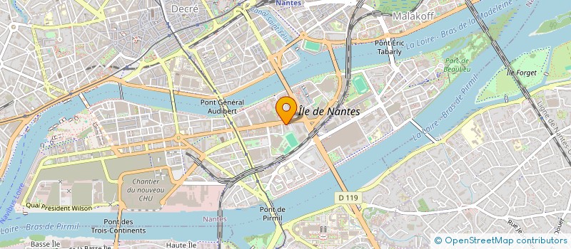 localisation de l'entreprise SPACETEC IMC SARL à NANTES