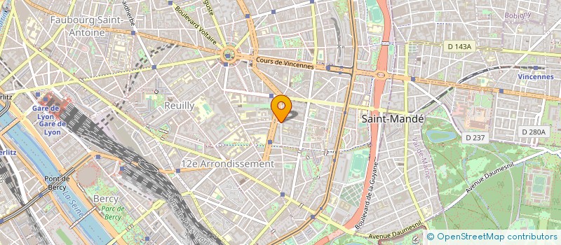 localisation de l'entreprise SPACI GOLD  PARIS