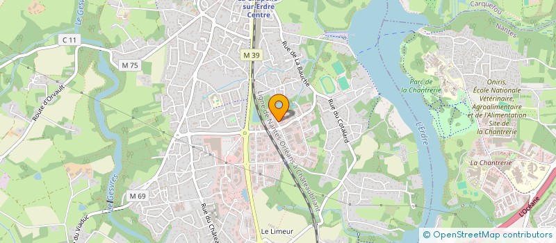 localisation de l'entreprise SPACIMMO  LA CHAPELLE-SUR-ERDRE