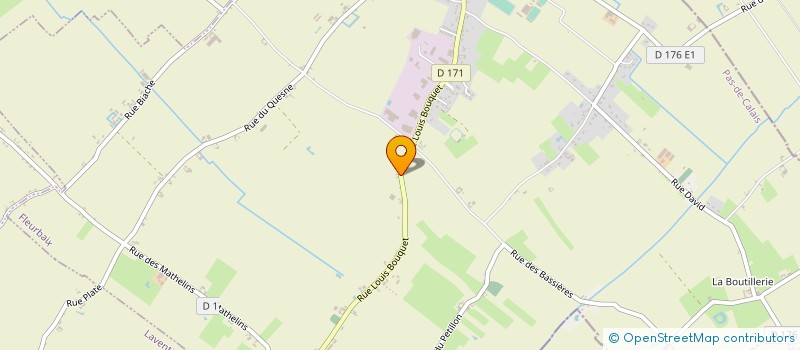 localisation de l'entreprise SPACING NORD à FLEURBAIX