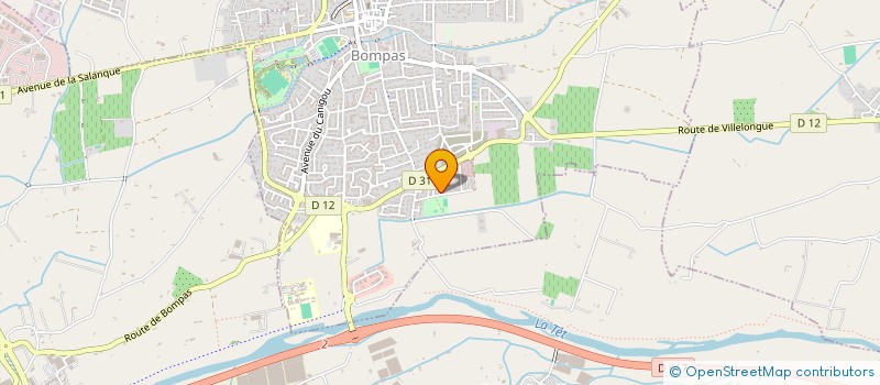 localisation de l'entreprise SPACIO à BOMPAS