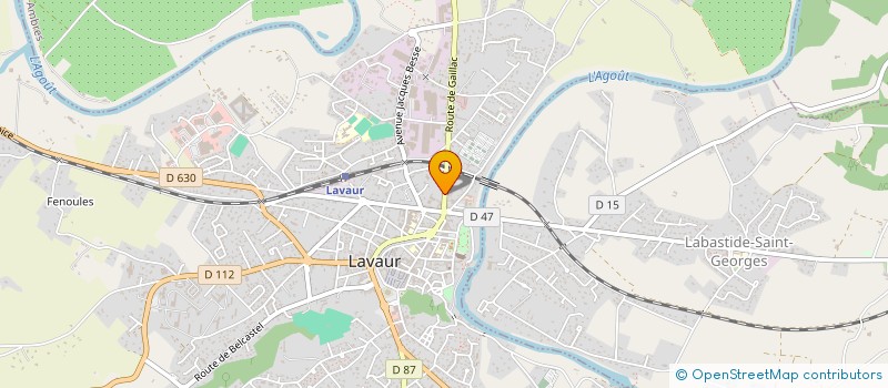 localisation de l'entreprise SPACIO CONCEPT  LAVAUR