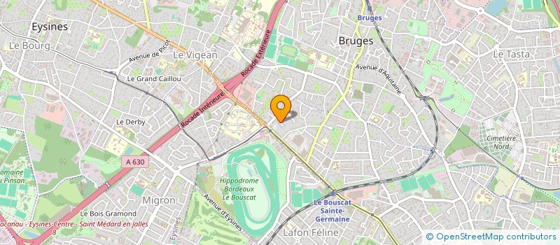 localisation de l'entreprise SPACIUM  BRUGES