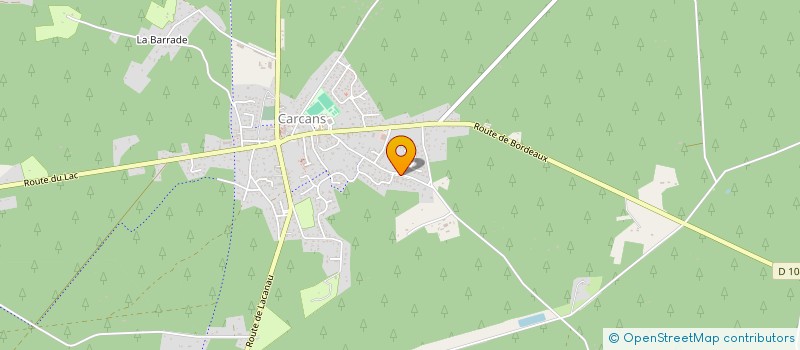 localisation de l'entreprise SPACK à CARCANS