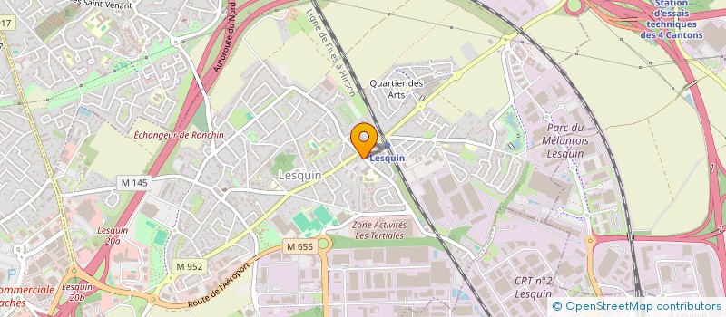 localisation de l'entreprise SPAD à LESQUIN