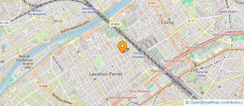 localisation de l'entreprise SPAD CONSULTING à LEVALLOIS-PERRET