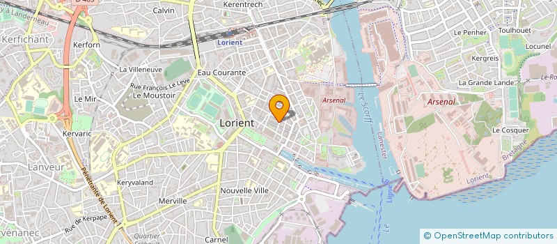 localisation de l'entreprise SPAD IM EX à LORIENT