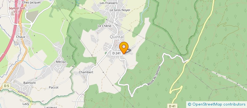 localisation de l'entreprise SPADA TRANSPORTS  MONTAGNY-LES-LANCHES