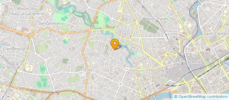 localisation de l'entreprise SPADE à NANTES