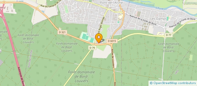 localisation de l'entreprise SPADE MOTO à PONT DE L'ARCHE