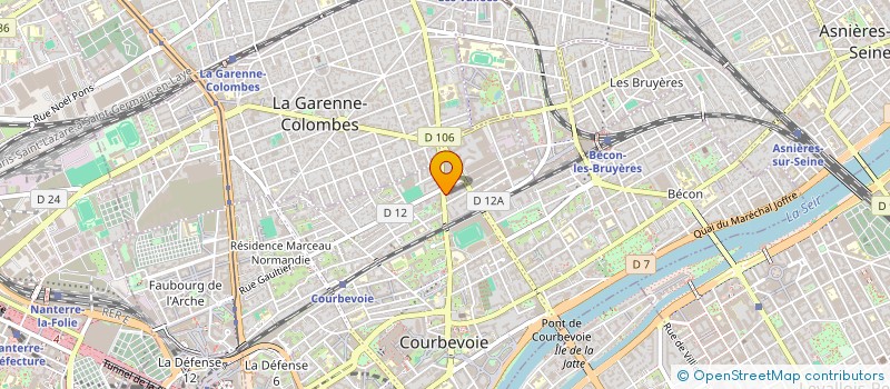 localisation de l'entreprise SPADES GROUP à COURBEVOIE