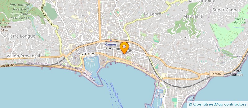 localisation de l'entreprise SPADI à CANNES