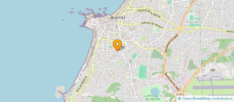 localisation de l'entreprise SPADVENTURES à BIARRITZ