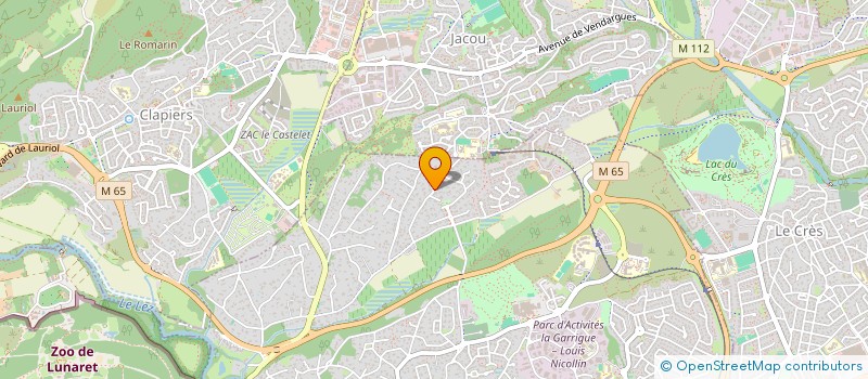 localisation de l'entreprise SPAF  CASTELNAU-LE-LEZ