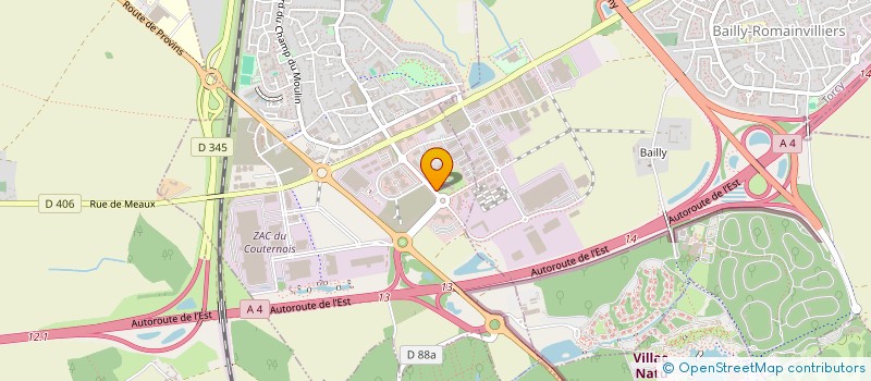 localisation de l'entreprise SPAFITNESS  SERRIS