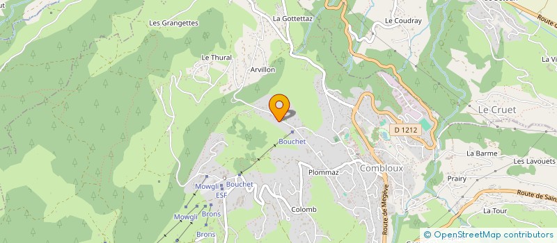 localisation de l'entreprise SPAG  COMBLOUX