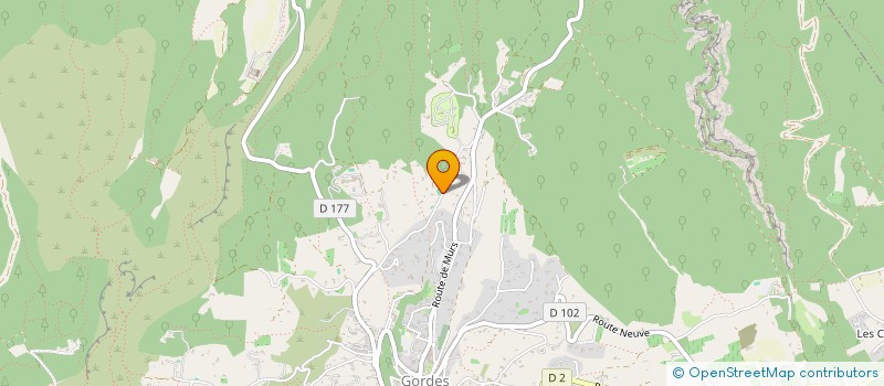 localisation de l'entreprise SPAGFA  GORDES