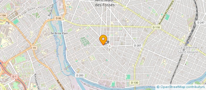 localisation de l'entreprise SPAGNOLI à SAINT-MAUR-DES-FOSSES
