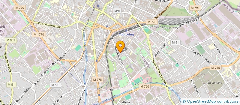 localisation de l'entreprise SPAGO  TOURCOING