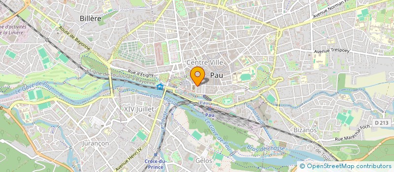 localisation de l'entreprise SPAGO GASTROMIA à PAU