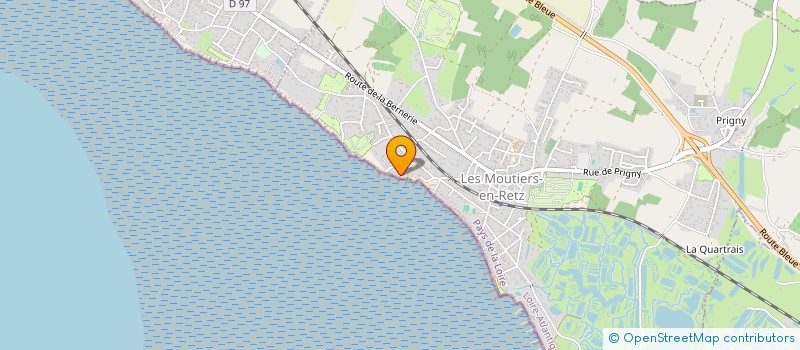 localisation de l'entreprise SPAI  LES MOUTIERS-EN-RETZ