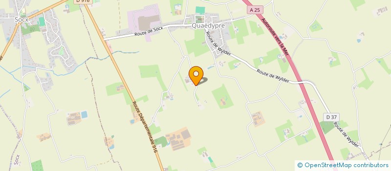 localisation de l'entreprise SPAI COATING  QUAEDYPRE