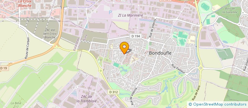 localisation de l'entreprise SPAIMI à BONDOUFLE