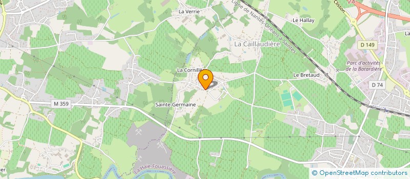 localisation de l'entreprise SPAIN SOURCING à LA HAIE-FOUASSIERE