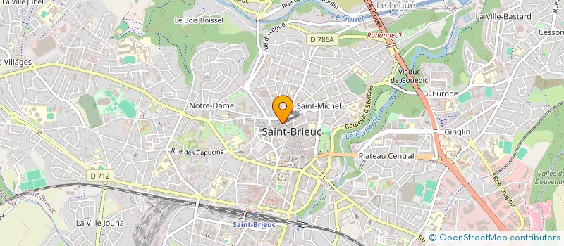 localisation de l'entreprise SPAJ à SAINT-BRIEUC