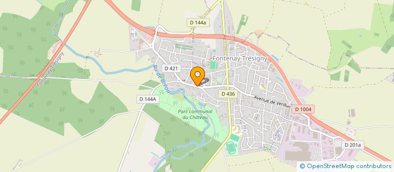 localisation de l'entreprise SPALL  FONTENAY-TRESIGNY