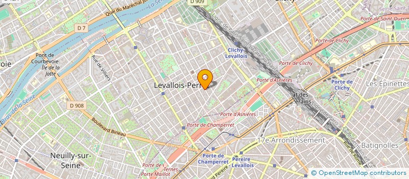 localisation de l'entreprise SPALLA COMPAGNIE à LEVALLOIS-PERRET