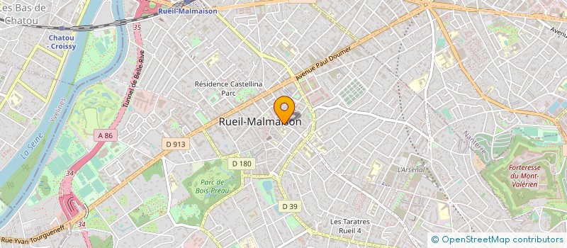 localisation de l'entreprise SPALTER DECOR à RUEIL-MALMAISON