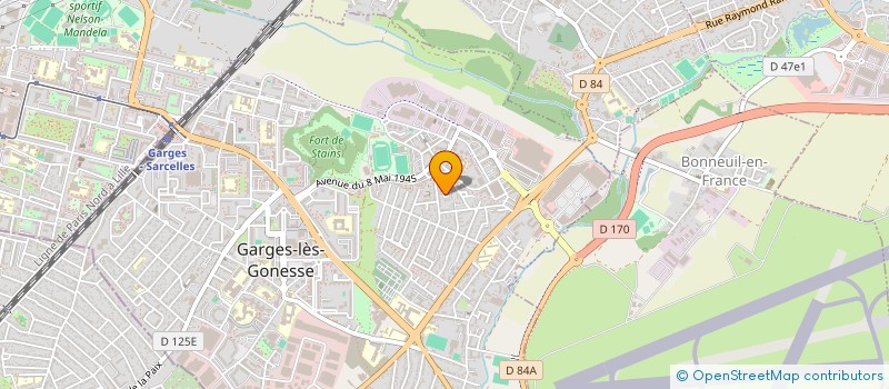 localisation de l'entreprise SPAMELECTRICITE à GARGES LES GONESSE