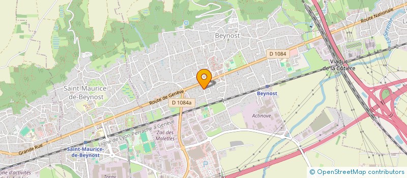localisation de l'entreprise SPAMS à BEYNOST