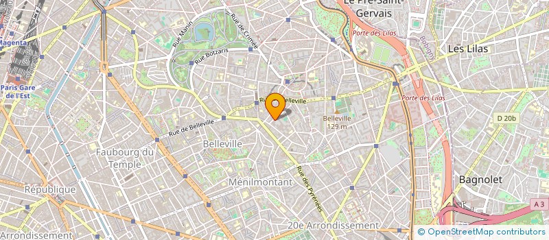 localisation de l'entreprise SPAN  PARIS