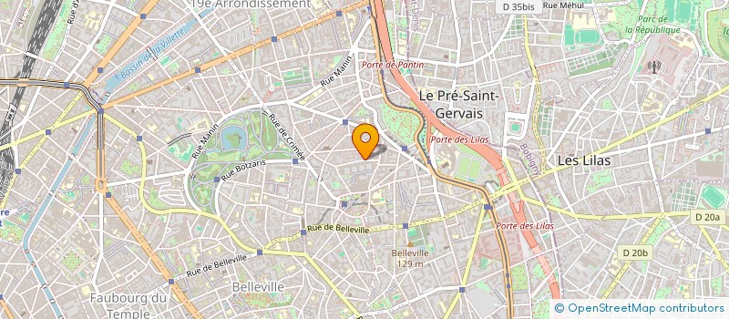 localisation de l'entreprise SPAN  PARIS