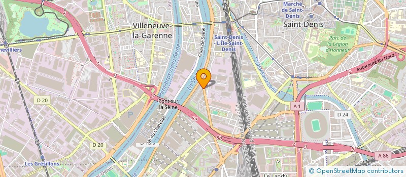 localisation de l'entreprise SPANBERC à SAINT-DENIS