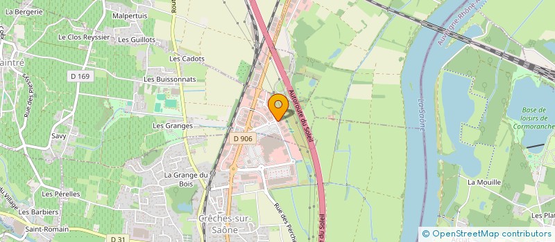 localisation de l'entreprise SPANEL  CHAINTRE