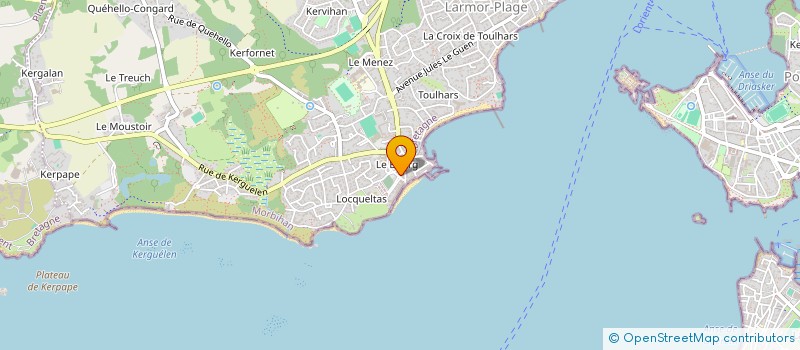 localisation de l'entreprise SPANELLE  LORIENT