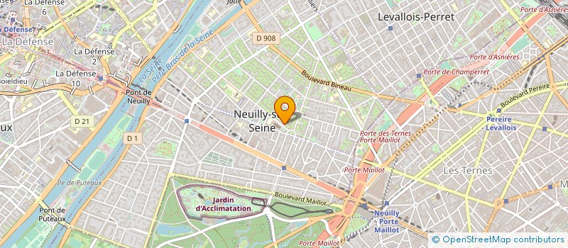 localisation de l'entreprise SPANEO à NEUILLY-SUR-SEINE