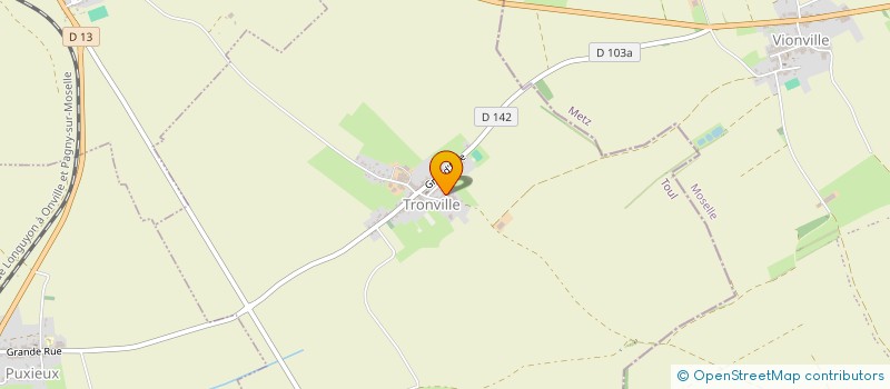 localisation de l'entreprise SPANG EURO BATIMENTS  TRONVILLE