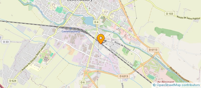 localisation de l'entreprise SPANGHERO SAS  CASTELNAUDARY