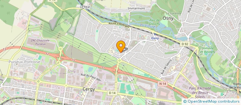 localisation de l'entreprise SPANINVEST à PRESLES