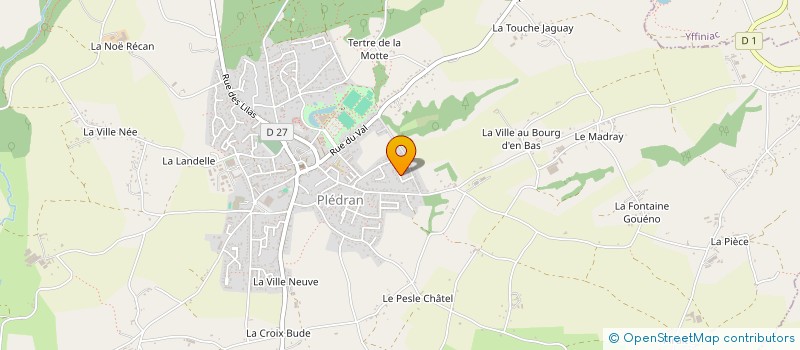 localisation de l'entreprise SPANO INVEST à PLEDRAN