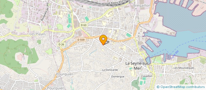 localisation de l'entreprise SPANO SARENOV à LA SEYNE-SUR-MER
