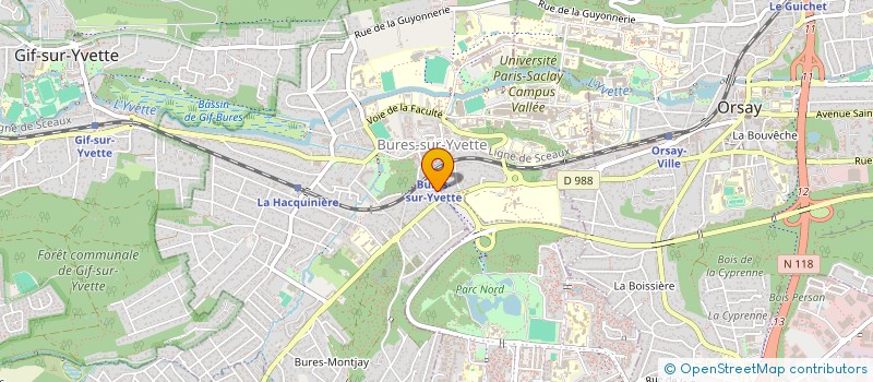 localisation de l'entreprise SPANU IMMOBILIER à BURES-SUR-YVETTE