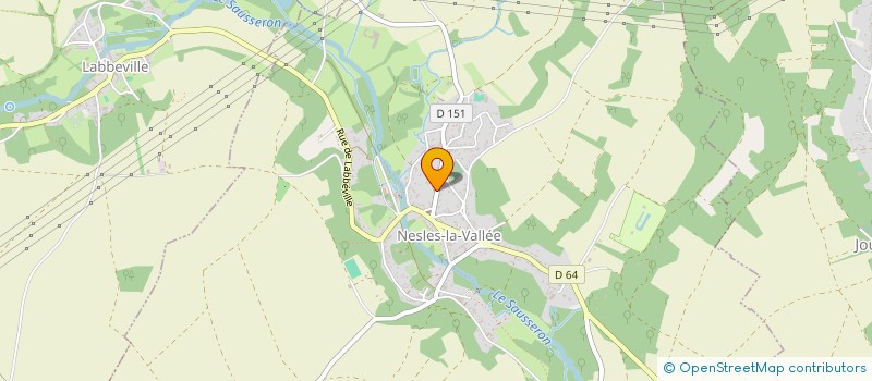 localisation de l'entreprise SPAR HOLDING SA à NESLES-LA-VALLEE