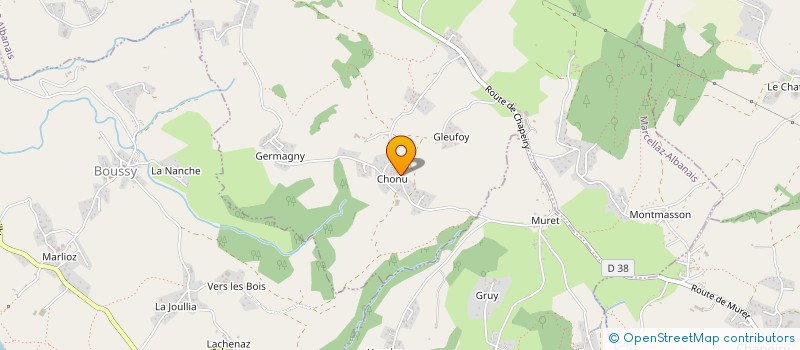 localisation de l'entreprise SPAR INVEST  MARCELLAZ-ALBANAIS